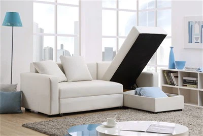 Divano letto Air in pelle